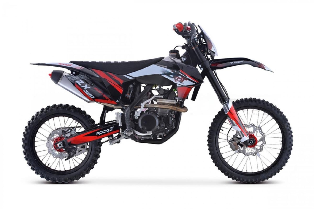 Мотоцикл кроссовый эндуро ROCKOT ZX300 Red Fury Мотоцикл кроссовый эндуро ROCKOT ZX300 Red Fury