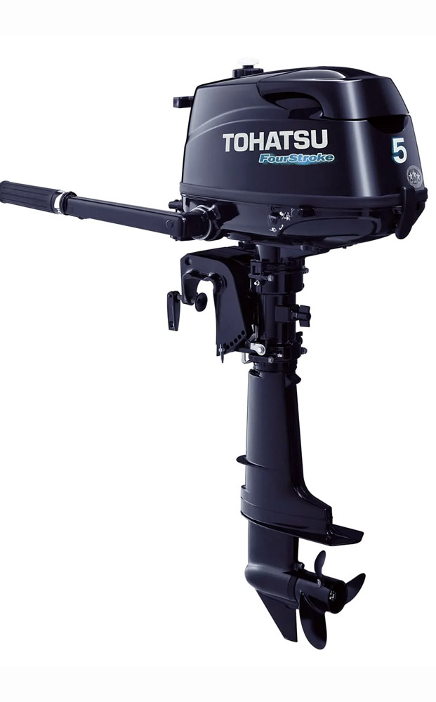 4х-тактный лодочный мотор TOHATSU MFS 5 DS 4х-тактный лодочный мотор TOHATSU MFS 5 DS