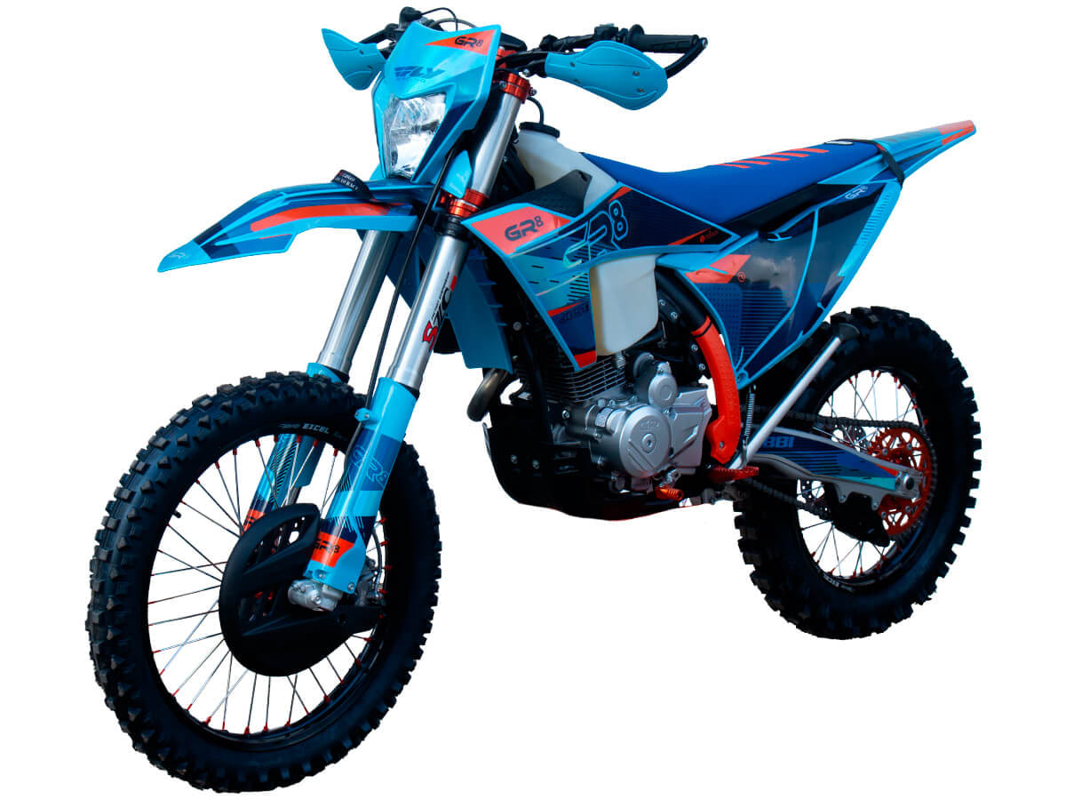 Мотоцикл кроссовый эндуро GR8 F300A (4T CB300RL) RR (2024 г.) Мотоцикл кроссовый эндуро GR8 F300A (4T CB300RL) RR (2024 г.)