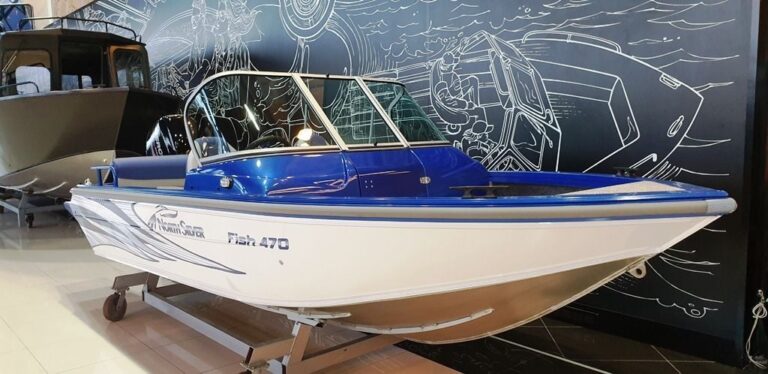 Катер-лодка алюминиевая NORTHSILVER 470 Fish