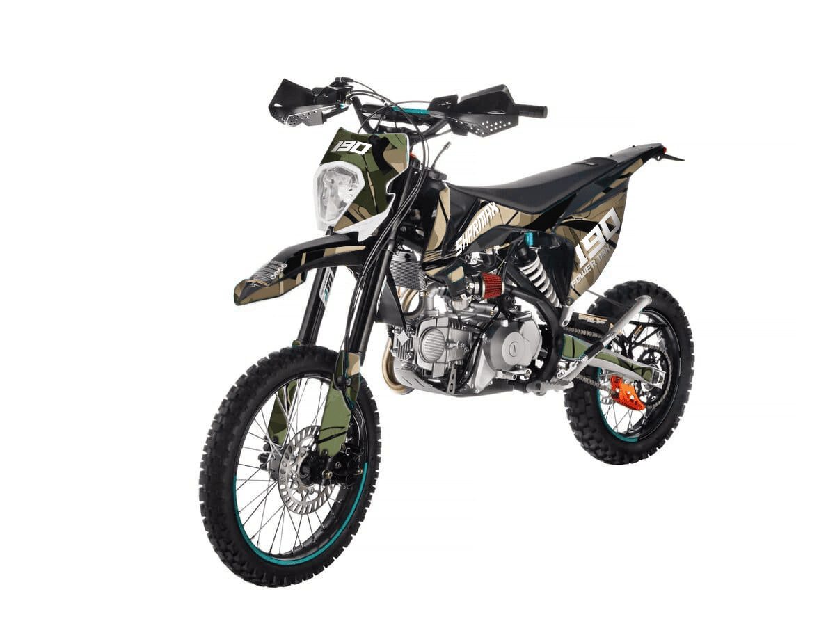 Питбайк SHARMAX PowerMax 190 (камуфляж) Питбайк SHARMAX PowerMax 190 (камуфляж)