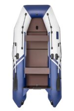 Лодка ПВХ БРОНЯ 340 СК Белый - синий