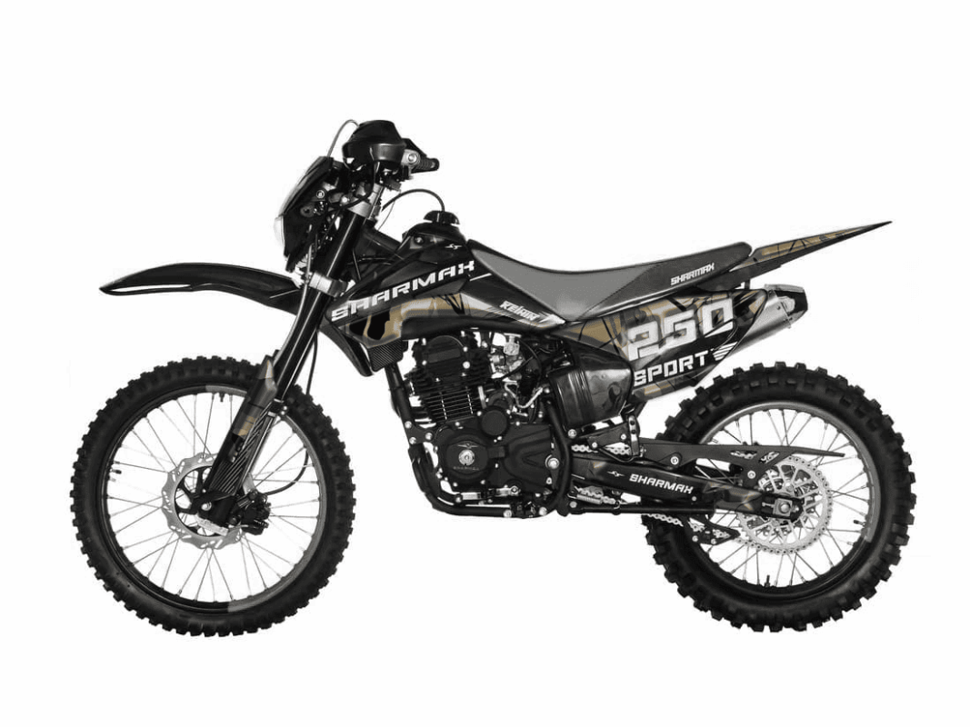 Мотоцикл кроссовый эндуро SHARMAX Sport 250 (камуфляж)