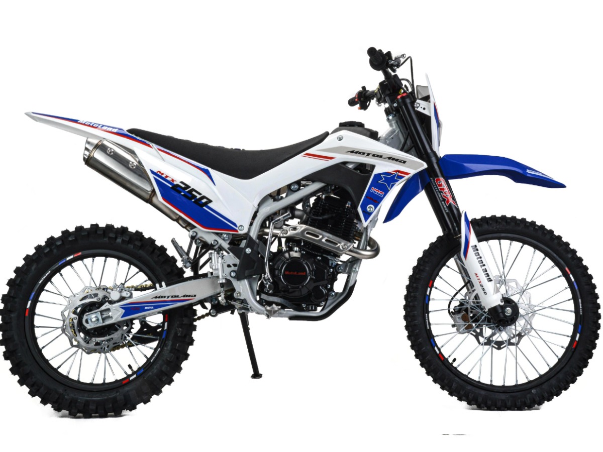 Мотоцикл кроссовый эндуро MOTOLAND MTX250 Мотоцикл кроссовый эндуро MOTOLAND MTX250