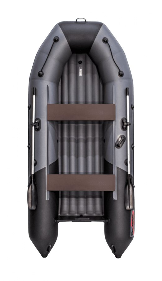 Лодка ПВХ ТАЙМЕНЬ NX 3800 НДНД PRO Серый