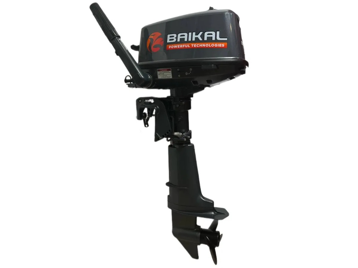 2х-тактный лодочный мотор BAIKAL 6HP с баком 2х-тактный лодочный мотор BAIKAL 6HP с баком