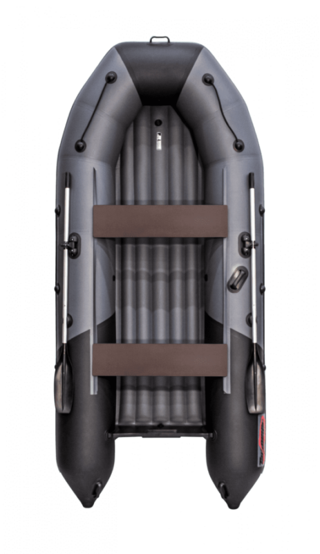 Лодка ПВХ ТАЙМЕНЬ NX 3400 НДНД PRO Серый