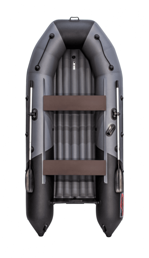 Лодка ПВХ ТАЙМЕНЬ NX 3400 НДНД PRO Серый