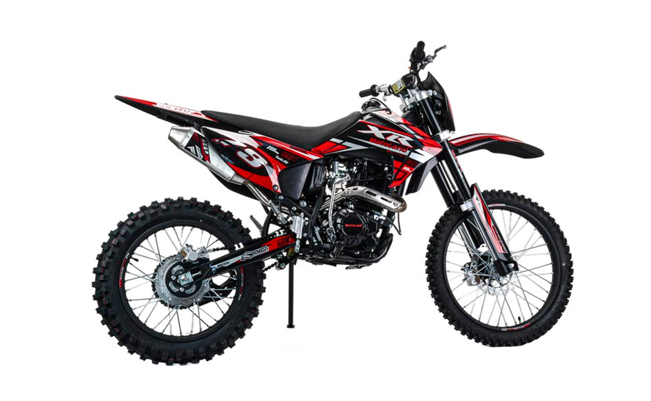 Мотоцикл кроссовый эндуро MOTOLAND XR 300 Lite (175FMM) Мотоцикл кроссовый эндуро MOTOLAND XR 300 Lite (175FMM)