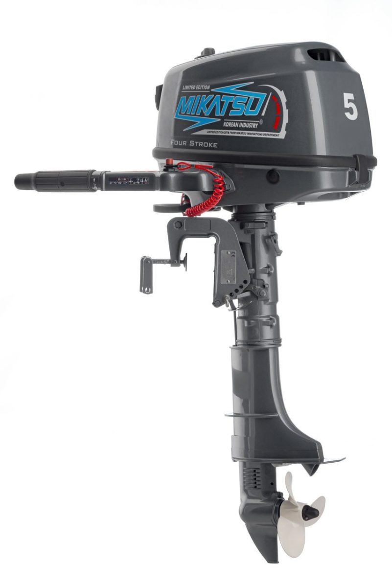 4х-тактный лодочный мотор MIKATSU MF5FHS + внешний топливный бак 12 л. 4х-тактный лодочный мотор MIKATSU MF5FHS + внешний топливный бак 12 л.