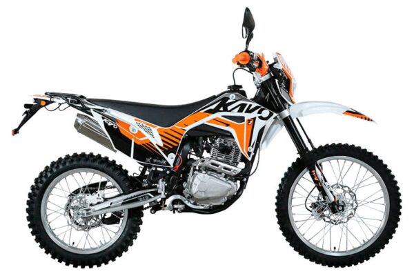 Мотоцикл кроссовый эндуро KAYO T2 250 PR 2023