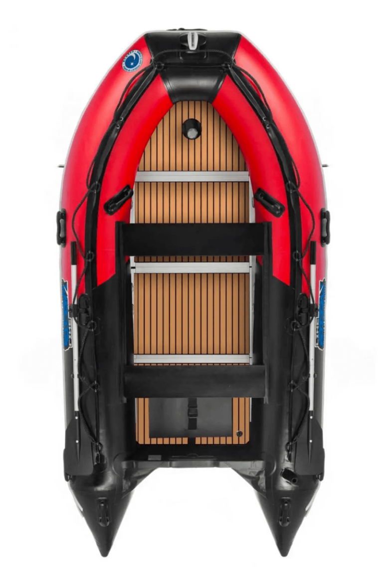 Лодка ПВХ STORMLINE Flexiteek 310 (черно-зеленая/красно-черная)