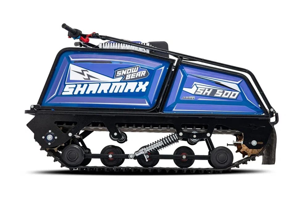Мотобуксировщик SHARMAX S500 с двигателем Yamaha MX 300 (2024) Мотобуксировщик SHARMAX S500 с двигателем Yamaha MX 300 (2024)